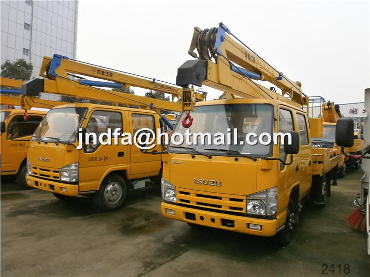 Aerial platform truck factory