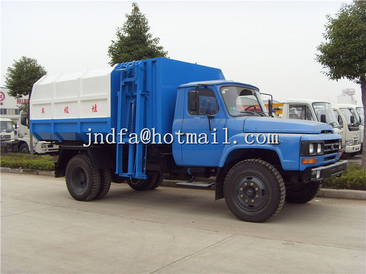 DongFeng 140 Hook Lift Garbage Truck