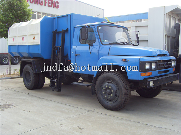 DongFeng 140 Hook Lift Garbage Truck