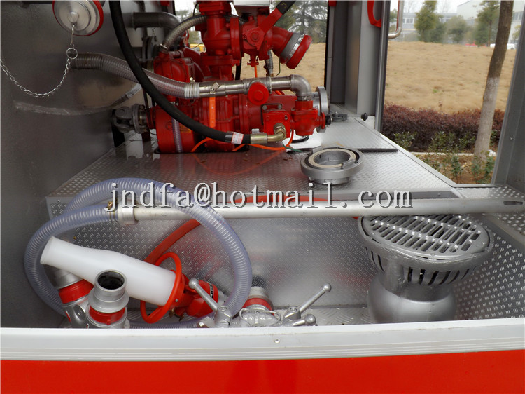 dongfeng water fire truck，water fire fighting truck