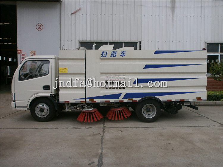 dongfeng vacuum sweeper, street sweeper truck, vacuum road sweeper truck