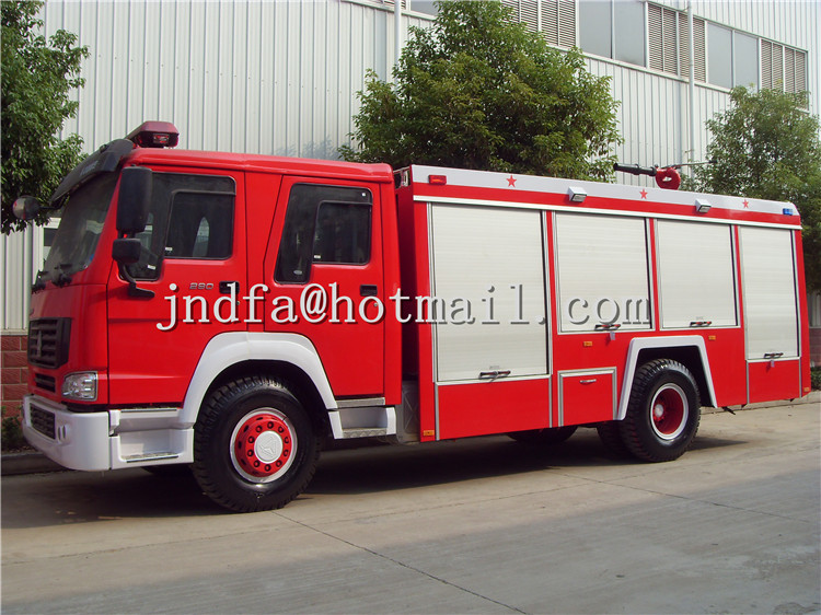 HOWO water fire truck，water fire fighting truck，fire truck