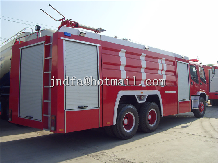 fire fighting water truck, forest fire truck, fire truck ISUZU