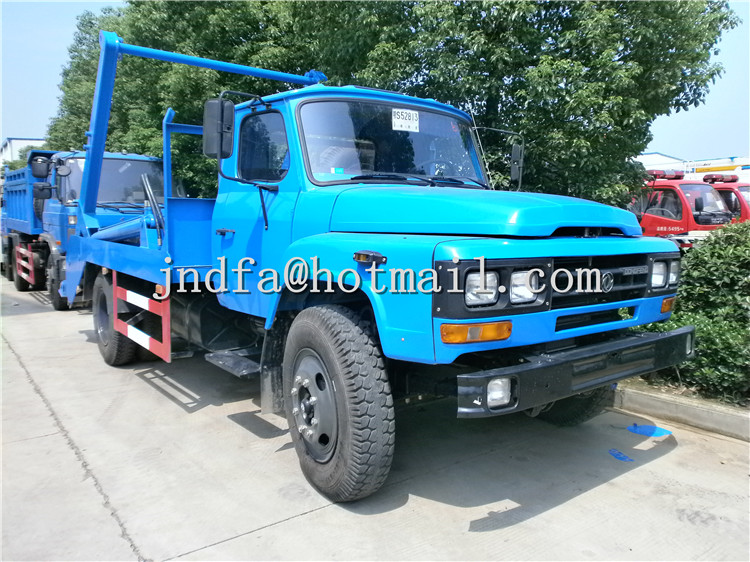 DongFeng 140 Swing Arm Garbage Truck,Waste Collector Truck