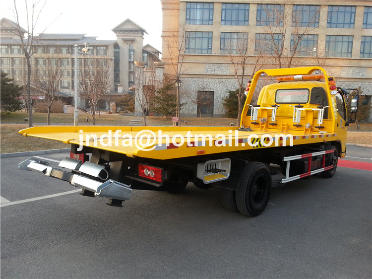 Foton Flat Bed Road Wrecker Tow Truck,Recovery Truck