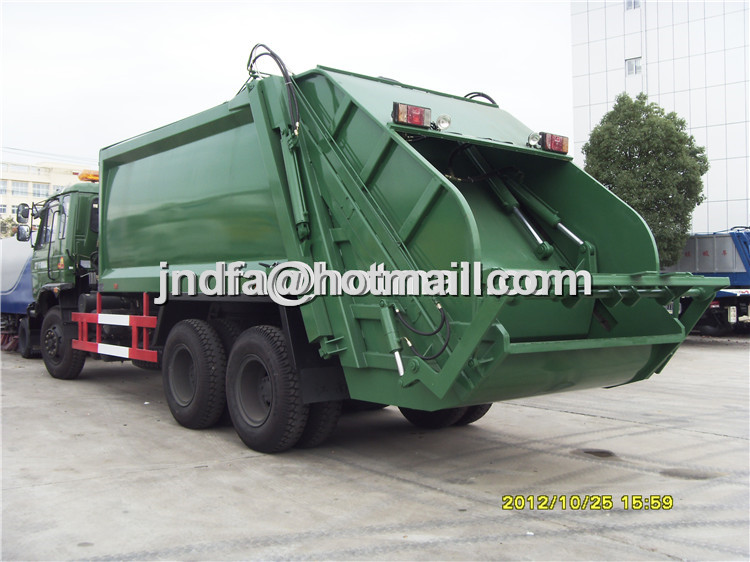 DongFeng 6X4 Compression Garbage Trucks, Compression Garbage Truck