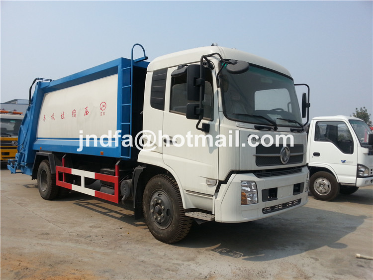 DongFeng TianJin Compression Garbage Trucks,Garbage Collecting Truck