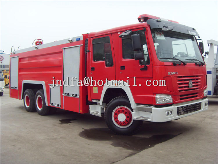 HOWO 6x4 Water Fire Fighting Truck，Fire Truck