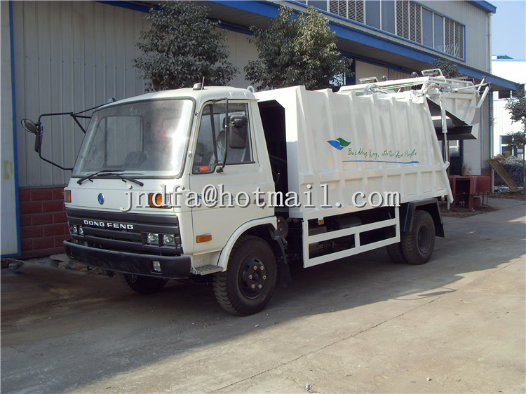 Dongfeng Compression Garbage Truck,Compactor Garbage Truck