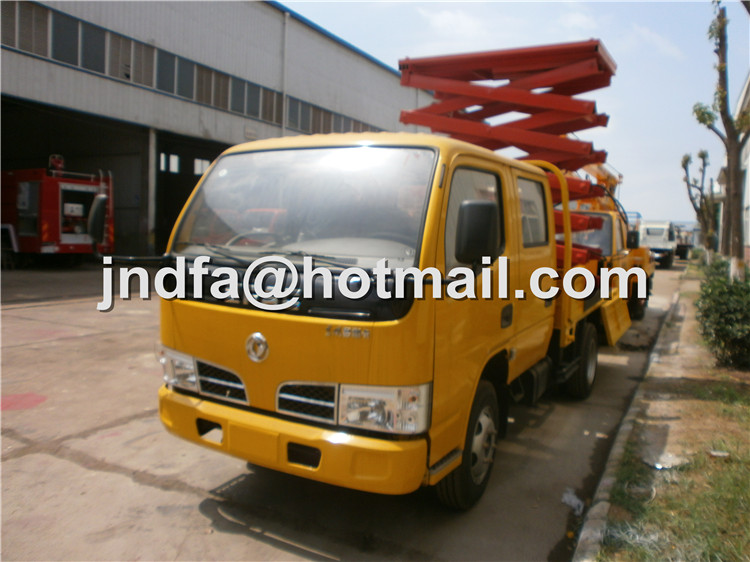 Dongfeng DFAC Sissor Lifter, Aerial Platform Truck