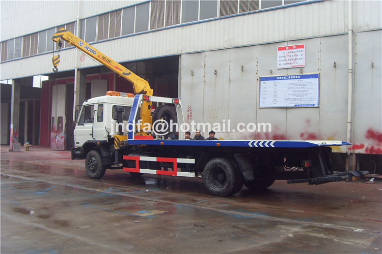 New Dongfeng Road Wrecker Tow Truck,Recovery Truck