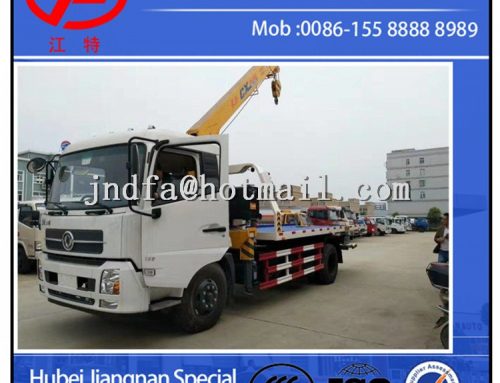 Dongfeng tianjin 10 ton wrecker and recovery truck