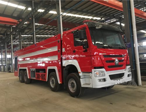 Good price fire engine 8×4 sinotruk 22cbm fire fighting truck