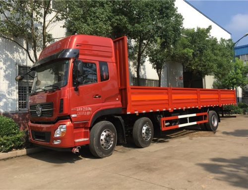 Dongfeng Tianlong 6×2 Liquefied gas cylinder van truck