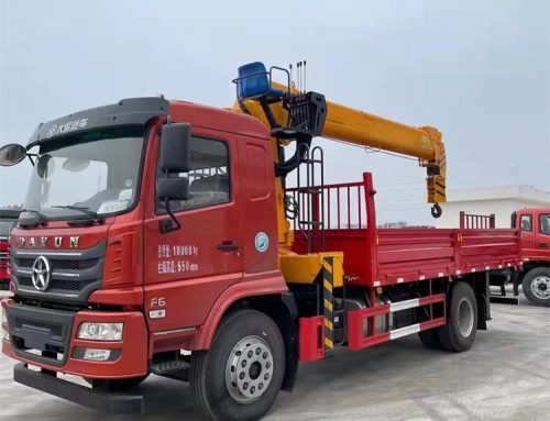 Dayun 10 ton yuchai 200hp swivel pickup truck crane